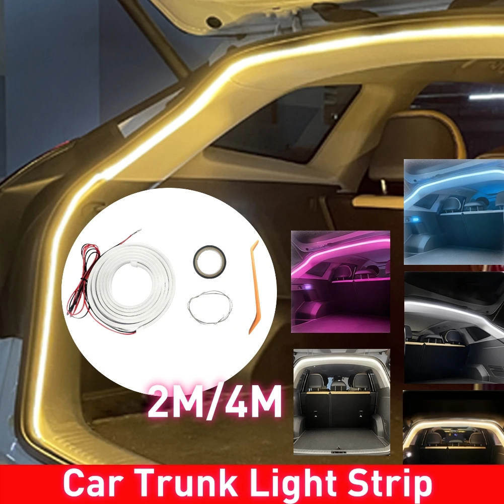 Lighting Bolt Decor - Striscia luminosa per bagagliaio di un'auto