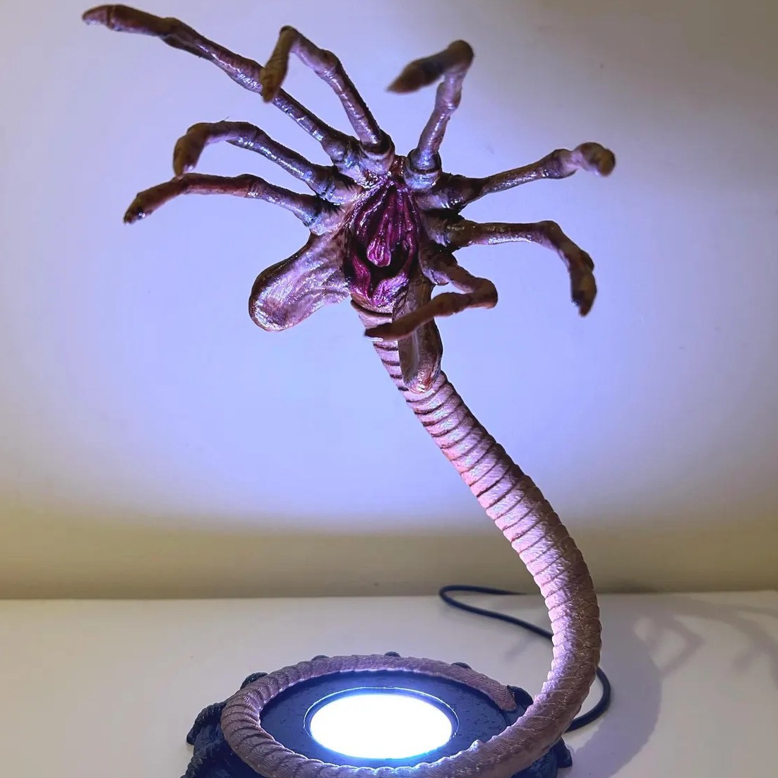 Lighting Decoration Ideas - Lampada Notturna Alien Facehugger, Decorazione Halloween