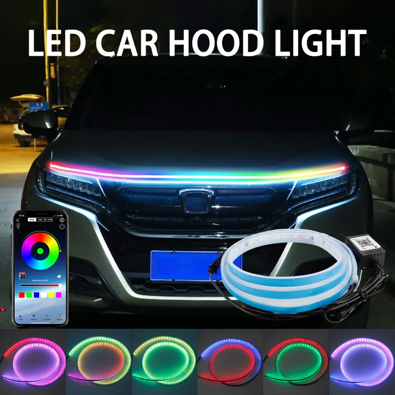 Lighting Bolt Decor - 120/150/180 centimetri Cofano Auto Luce Decorativa