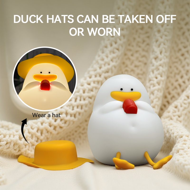 Lighting Decoration For Home - Luce notturna Happy Duck, lampada da