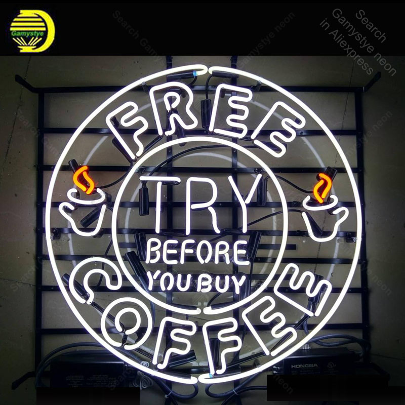 Decor Lighting India - SEGNELLO NEON per caffetteria gratuita Lampadine