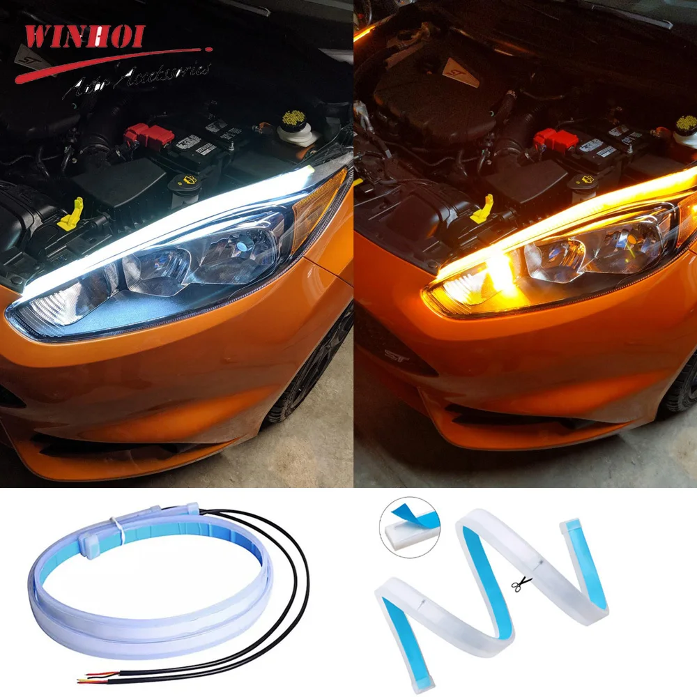 Lighting Bolt Decor - 2PCS Auto LED DRL Luce di
