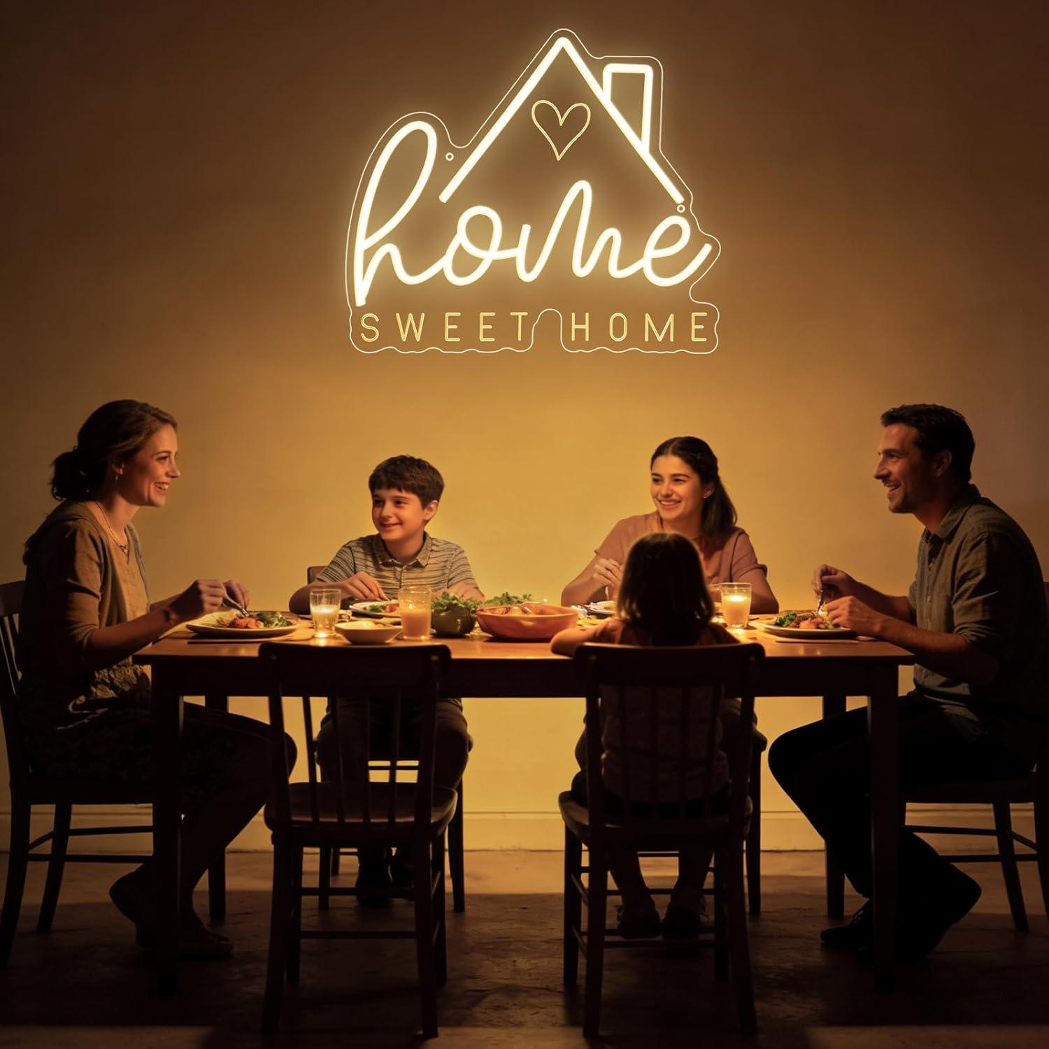 Insegna al Neon 'Sweet Home' c - Lighting Decoration For Home recensione e prezzo