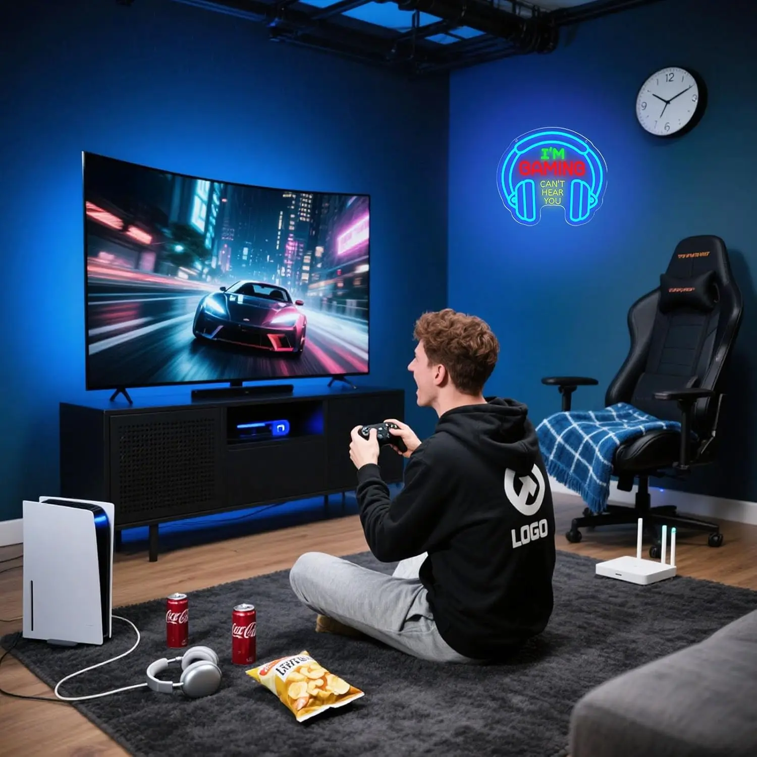 Insegna al Neon LED USB 'I'M G - Lighting Decor For Room recensione e prezzo