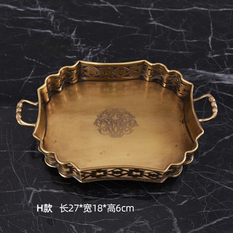 Vassoio decorativo in ottone i - Decor Lighting India recensione e prezzo
