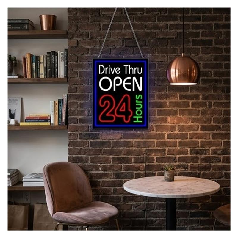 Insegna luminosa al neon dimme - Decor Lighting Opening Hours recensione e prezzo