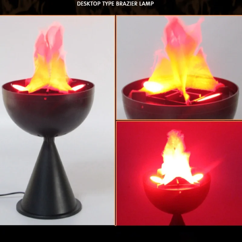 Lampada 3D con Fiamma Finta, S - Lighting Decoration Ideas recensione e prezzo