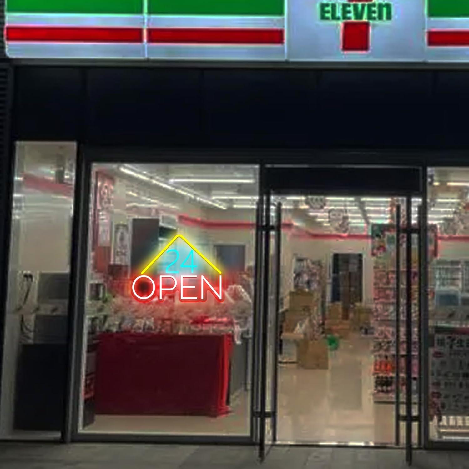 Insegna al Neon 'Aperto 24 Ore - Decor Lighting Opening Hours recensione e prezzo