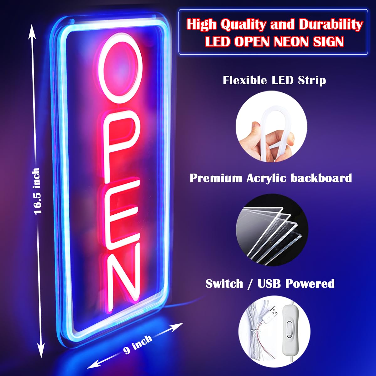 Insegna luminosa a LED 