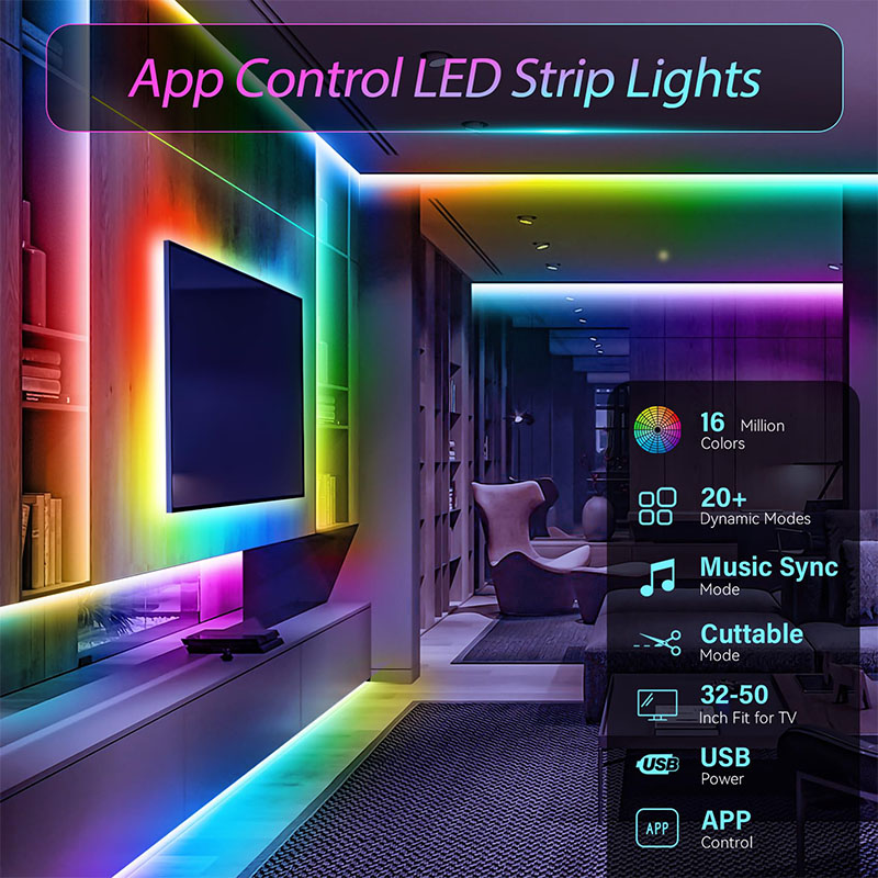 Striscia LED RGB USB SMD3535 c - Lighting Bolt Decor recensione e prezzo