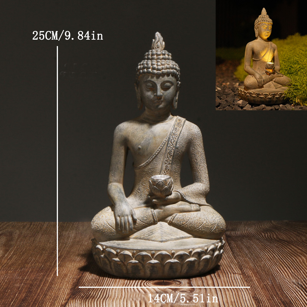 Statua di Buddha ad energia so - Decor Lighting India recensione e prezzo