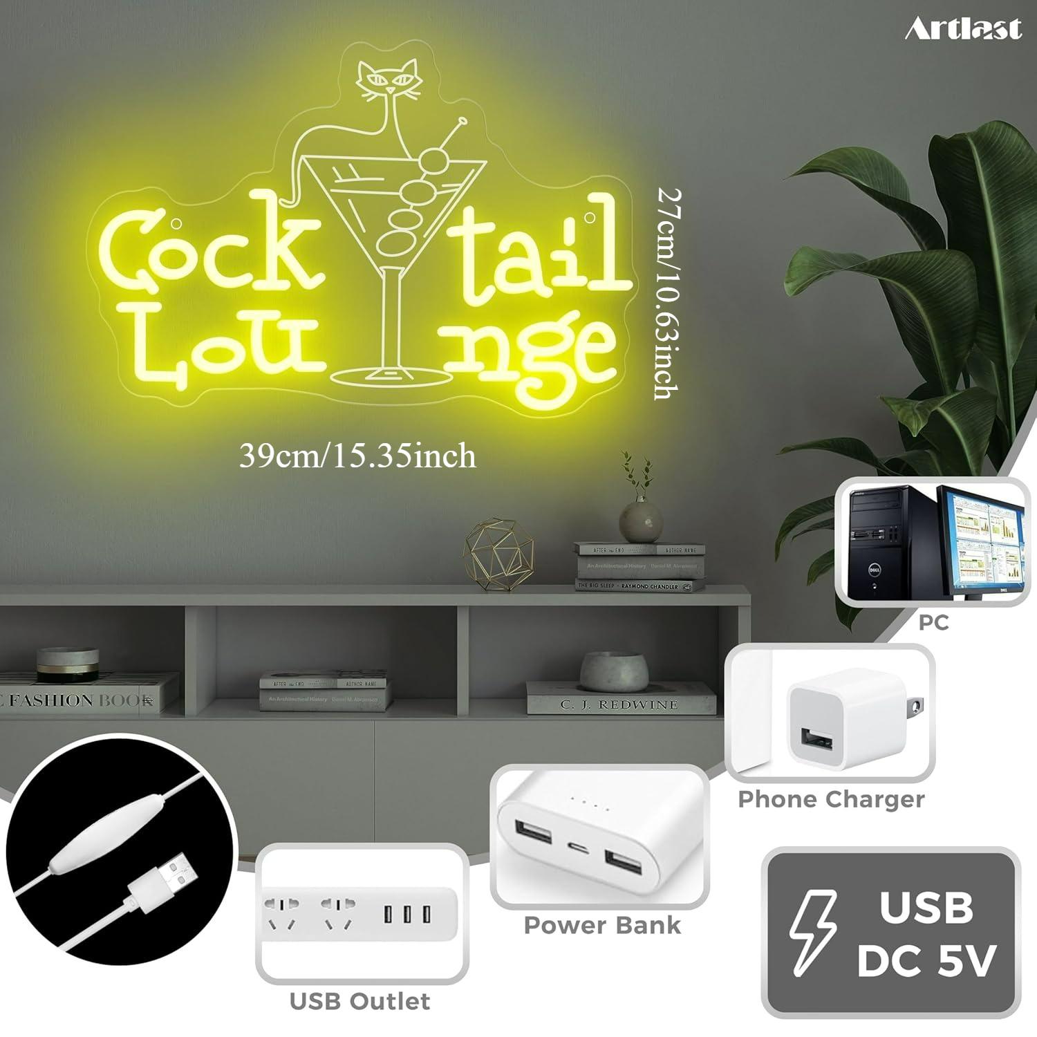 Insegna al Neon per Cocktail L - Lighting Decoration For Home recensione e prezzo