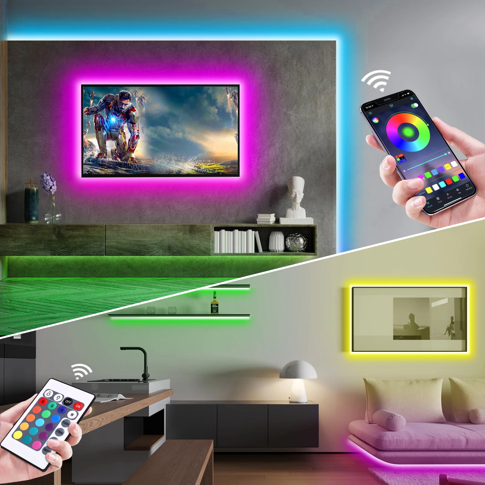 1-5m RGB LED Neon Strip Light  - Lighting Decoration Ideas recensione e prezzo
